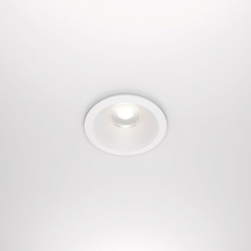 Светильник точечный LED Zoom DL034-L12W4K-D-W Maytoni белый 1 лампа, основание белое в стиле современный  фото 4
