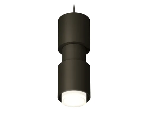 Светильник подвесной Techno spot XP7723031 Ambrella light чёрный 1 лампа, основание чёрное в стиле современный хай-тек 