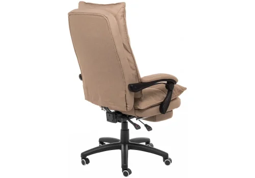 Компьютерное кресло Rapid бежевое 11639 Woodville, бежевый/ткань, ножки/пластик/чёрный, размеры - *580***680*750 фото 4