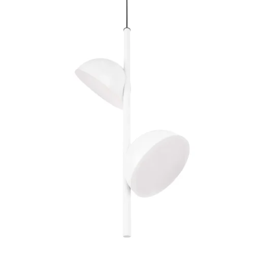 Светильник подвесной LED Mons 10335 White LOFT IT белый 2 лампы, основание белое в стиле современный хай-тек  фото 3