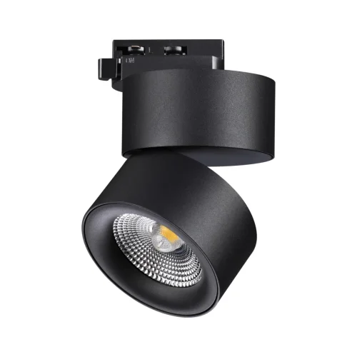 Трековый светильник однофазный LED Groda 358785 Novotech чёрный для шинопроводов серии Groda чёрный фото 5