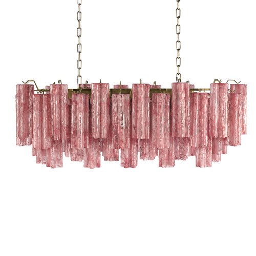 Люстра подвесная Мурано / Murano 10580/1000R Pink LOFT IT розовая на 11 ламп, основание бронзовое в стиле современный арт-деко фото 3 Люстра подвесная Мурано / Murano 10580/1000R Pink LOFT IT розовая на 11 ламп, основание бронзовое в стиле современный арт-деко фото 3