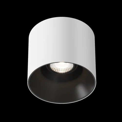 Светильник накладной Alfa LED C064CL-01-15W4K-RD-WB Maytoni белый на 1 лампу, основание белое в стиле современный круглый фото 6