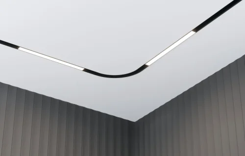 Трековый светильник LED Magnetic track system TR030-4-12W3K-WW-DS-B Maytoni чёрный для шинопроводов серии Magnetic track system Exility чёрный фото 3