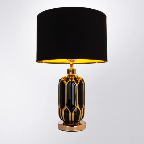 Настольная лампа Revati A4016LT-1BK Arte Lamp чёрная 1 лампа, основание чёрное металл в стиле классический  фото 2