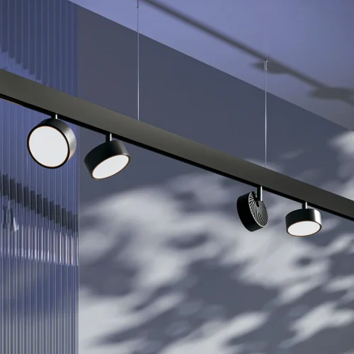Трековый светильник LED Magnetic track system TR040-2-18W4K Maytoni чёрный для шинопроводов серии Magnetic track system Exility чёрный фото 3