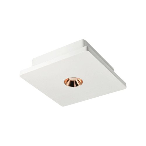 Светильник накладной LED OL1072-WG/1 LOFT IT белый 1 лампа, основание белое в стиле современный квадратный