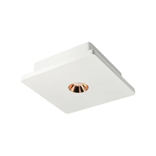 Светильник накладной LED OL1072-WG/1 LOFT IT белый на 1 лампу, основание белое в стиле современный квадратный