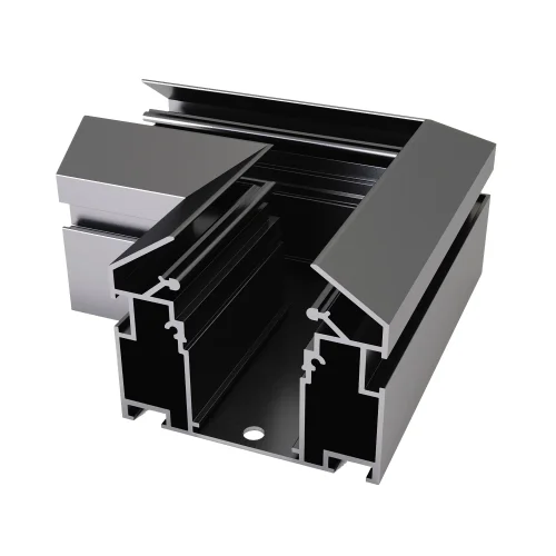 Угловой соединитель Skyline 220 ST046.199.00 ST-Luce чёрный в стиле хай-тек для светильников серии Skyline 220 умное освещение st-luce Угловой соединитель Skyline 220 ST046.199.00 ST-Luce чёрный в стиле хай-тек для светильников серии Skyline 220 умное освещение st-luce