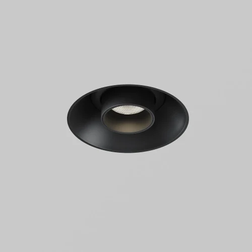 Светильник точечный LED Focus T C140TRS-L200-7W4K-B Maytoni чёрный 1 лампа, основание чёрное в стиле современный хай-тек для затирки круглый трубочки фото 4
