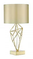 Настольная лампа NAOMI T4730.1 gold Lucia Tucci золотая 1 лампа, основание золотое металл в стиле арт-деко 