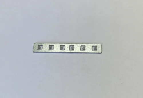 Планка соединительная для встраиваемого магнитного шинопровода CLT 0.223 04 Crystal Lux серебряный в стиле современный для светильников серии SPACE магнитный фото 2