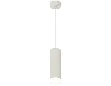 Светильник подвесной XP8191010 Ambrella light белый 1 лампа, основание белое в стиле современный хай-тек трубочки