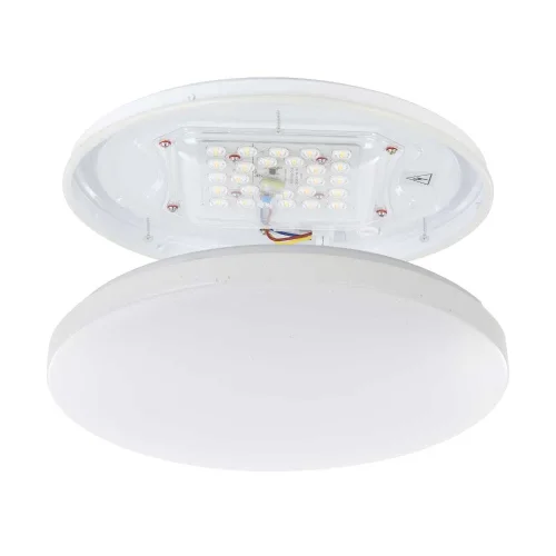 Светильник потолочный LED Frania-S 900363 Eglo белый на 1 лампу, основание белое в стиле современный фото 3
