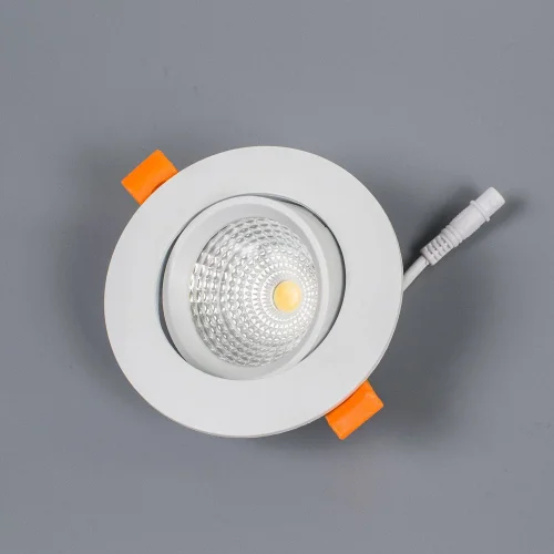 Светильник точечный LED Каппа CLD0055W Citilux белый 1 лампа, основание белое в стиле современный  фото 2