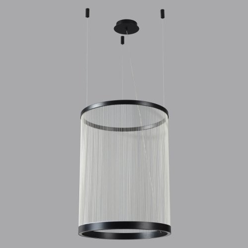 Светильник подвесной ЛЕД ATRIUM B SP50W LED Crystal Lux белый на 1 лампу, основание чёрное в стиле современный фото 2 Светильник подвесной ЛЕД ATRIUM B SP50W LED Crystal Lux белый на 1 лампу, основание чёрное в стиле современный фото 2