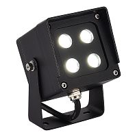 Прожектор LED Glare SL9520.405.01 ST-Luce уличный IP65 чёрный на 1 лампу, плафон чёрный в стиле современный LED Прожектор LED Glare SL9520.405.01 ST-Luce уличный IP65 чёрный на 1 лампу, плафон чёрный в стиле современный LED