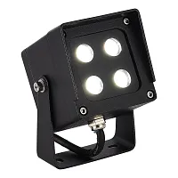 Прожектор LED Glare SL9520.405.01 ST-Luce уличный IP65 чёрный на 1 лампу, плафон чёрный в стиле современный LED Прожектор LED Glare SL9520.405.01 ST-Luce уличный IP65 чёрный на 1 лампу, плафон чёрный в стиле современный LED