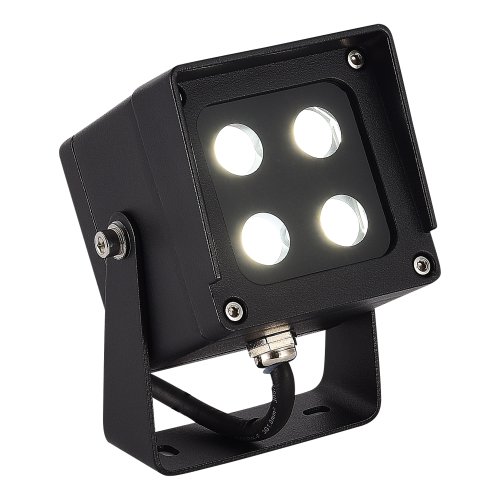 Прожектор LED Glare SL9520.405.01 ST-Luce уличный IP65 чёрный на 1 лампу, плафон чёрный в стиле современный LED