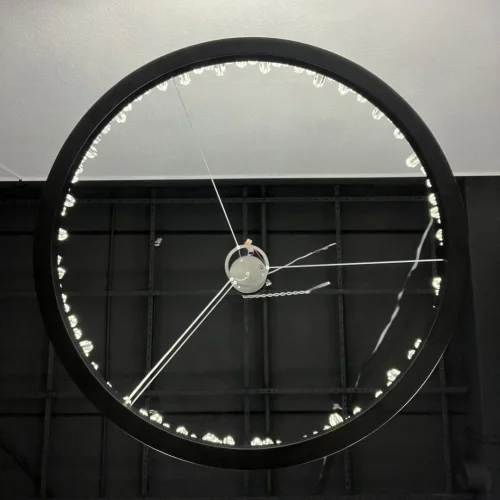 Светильник подвесной LED Quartz 101946-26 ImperiumLoft прозрачный 1 лампа, основание чёрное в стиле современный  фото 33