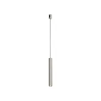 Трековый подвесой светильник Focus Led Flarity 4000K 5Вт 60° TR155-1-5W4K-PT Maytoni никель для шинопроводов серии Magnetic trаck system Flarity никель