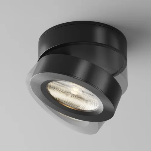 Светильник накладной LED Alivar C022CL-L12B Maytoni чёрный 1 лампа, основание чёрное в стиле современный круглый фото 5