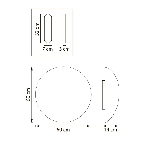 Бра LED Genova 610666 Lightstar белый на 1 лампу, основание белое в стиле арт-деко современный отражённый свет фото 2