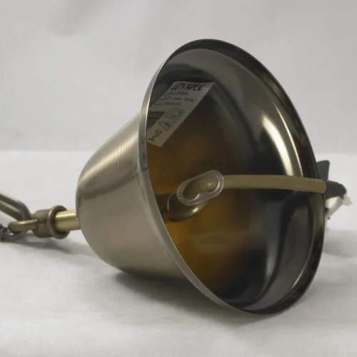 Светильник подвесной лофт Sona GRLSL-3003-03 Lussole бронзовый 3 лампы, основание бронзовое в стиле лофт  фото 6