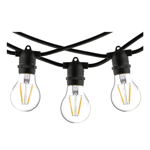 Подвесной светильник уличный Festoon Lights 7873-NW Nowodvorski уличный IP65 чёрный на 10 ламп, плафон чёрный в стиле современный E27 фото 2