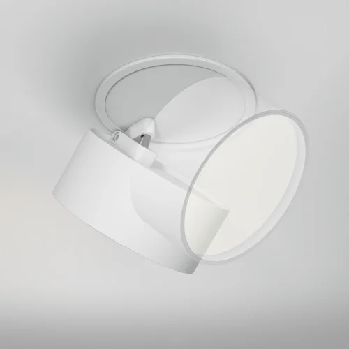 Светильник точечный LED Onda DL024-12W3K-W Maytoni белый на 1 лампу, основание белое в стиле современный хай-тек круглый фото 9
