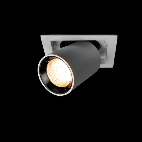 Светильник точечный LED Apex 10327/B White LOFT IT белый 1 лампа, основание белое в стиле современный хай-тек квадратный трубочки фото 2