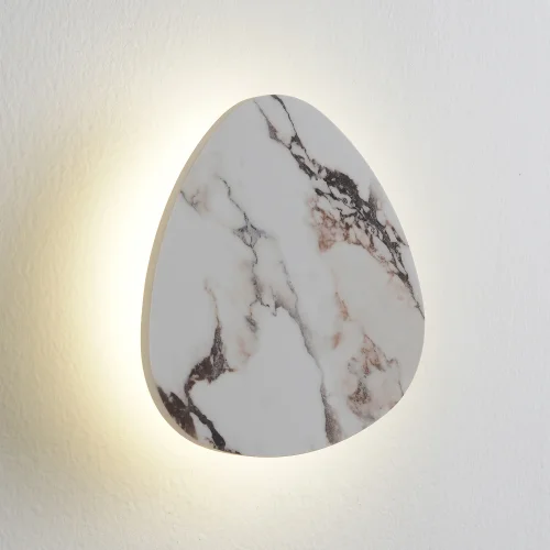 Бра LED BILBAO AP6W LED D200 WHITE Crystal Lux белый на 1 лампу, основание белое в стиле современный фото 4