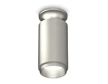 Светильник накладной Techno spot XS6324080 Ambrella light серебряный 1 лампа, основание серебряное в стиле модерн круглый