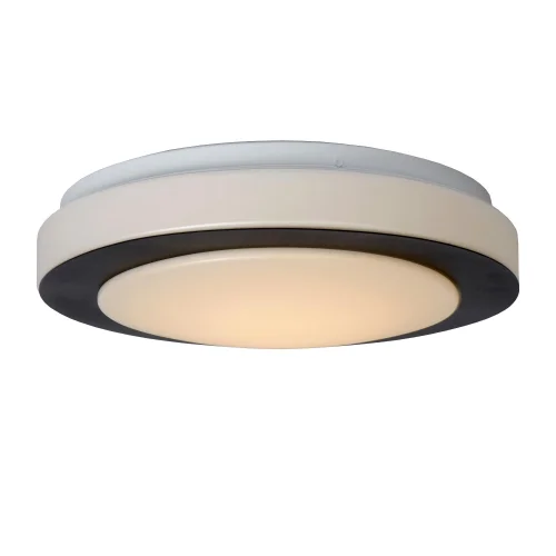 Светильник потолочный LED Dimy 79179/12/30 Lucide белый 1 лампа, основание чёрное белое в стиле современный  фото 7