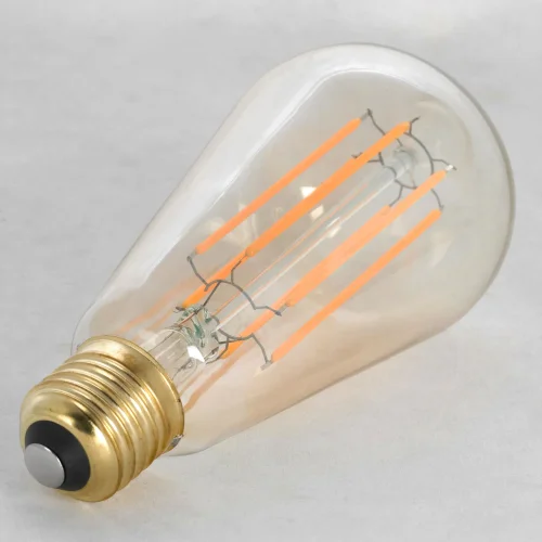 Лампа Эдисона LED GF-L-764 Lussole груша фото 2