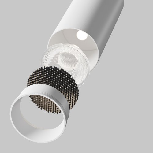 Светильник накладной LED Focus Led C055CL-L12W3K-SS-W Maytoni белый на 1 лампу, основание белое в стиле современный хай-тек трубочки фото 10 Светильник накладной LED Focus Led C055CL-L12W3K-SS-W Maytoni белый на 1 лампу, основание белое в стиле современный хай-тек трубочки фото 10