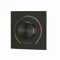 Роторная панель управления DALI DT8 RGB 721038 Maytoni на 1 , основание чёрное в стиле 