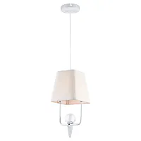 Светильник подвесной Dove LSP-8220 Lussole белый 1 лампа, основание белое в стиле современный птички