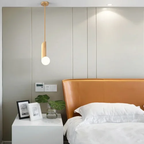 Светильник подвесной NEO L3 212832-26 ImperiumLoft белый на 3 лампы, основание латунь в стиле современный скандинавский лофт фото 9