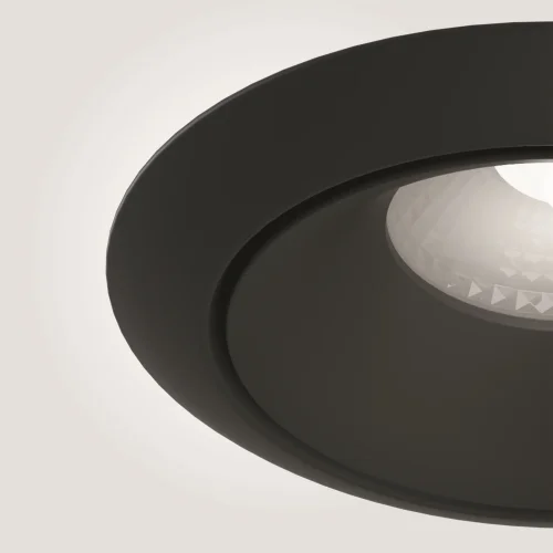 Светильник точечный LED Yin DL031-L12W4K-D-B Maytoni чёрный на 1 лампу, основание чёрное в стиле хай-тек современный фото 11
