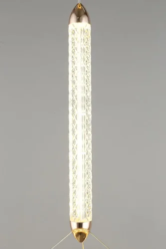 Светильник подвесной LED Danuta APL.035.06.25 Aployt золотой 1 лампа, основание золотое в стиле современный  фото 2