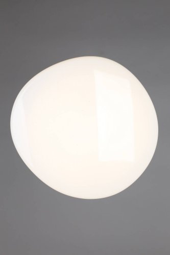Люстра с пультом LED Campanedda OML-47507-60 Omnilux белая на 1 лампа, основание белое в стиле хай-тек с пультом фото 4
