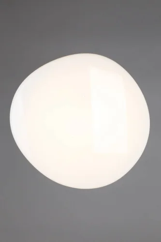 Люстра с пультом LED Campanedda OML-47507-60 Omnilux белая на 1 лампа, основание белое в стиле хай-тек с пультом фото 4