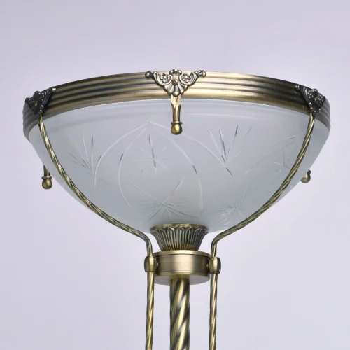 Торшер Афродита 317042501 MW-Light  белый 1 лампа, основание латунь в стиле классический
 фото 3