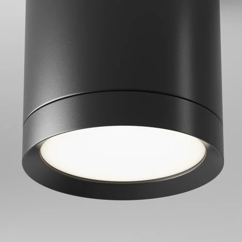 Светильник накладной Hoop C086CM-GX53-MRD-B Maytoni чёрный 1 лампа, основание чёрное в стиле современный круглый фото 2