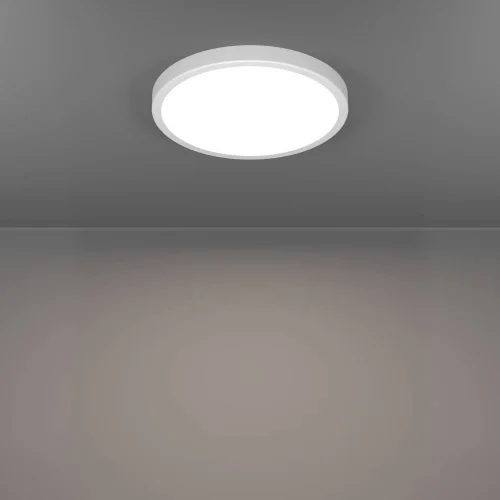 Светильник потолочный LED Fueva 901334 Eglo белый на 1 лампу, основание белое в стиле современный круглый фото 6 Светильник потолочный LED Fueva 901334 Eglo белый на 1 лампу, основание белое в стиле современный круглый фото 6