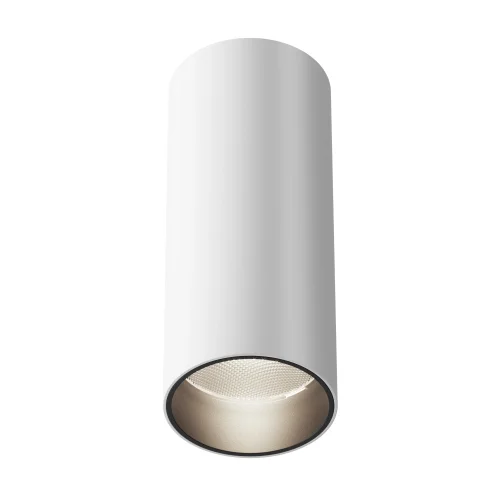 Светильник накладной Focus LED C056CL-L12W4K-W-W Maytoni белый 1 лампа, основание белое в стиле хай-тек современный круглый фото 3
