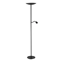 Торшер LED Conivarino 901977 Eglo для чтения чёрный на 1 лампу, основание чёрное в стиле современный 