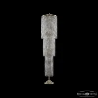 Торшер 83311T6/40IV-175 G Bohemia Ivele Crystal r прозрачный 18 ламп, основание золотое в стиле современный классический

