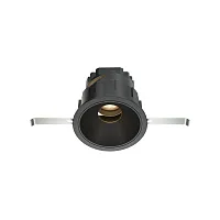 Светильник точечный LED Wise DL057-10W3K-B Maytoni чёрный на 1 лампу, основание чёрное в стиле современный хай-тек 